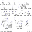 Polaris Interior Light Switch