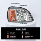 Fits For 2000-2005 Cadillac Deville Headlight Assembly