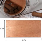 Peokpiple Spanish Cedar Wood Sheets For Cigars  10 Pack  - Premium Humidor Ac   