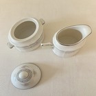Vtg Noritake Rothschild 7293 Nwot Sugar And Creamer Set Ivory China