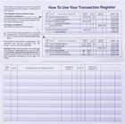 24 Pcs Check Registers For Personal Checkbook  Easy To Read Checkbook Register