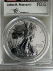 2019-s Enhanced Reverse Proof Silver Eagle Pcgs Pr70 Fs Mercanti- Rarest Ase 30k