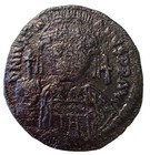 Emperor Justinian 20 Nummi Ancient Coin K Anno Xii Constantinople Mint Byzantine