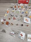 Vintage Mcdonalds Employee Pins 60 Lot From 80s 90s Set Collection Lapel Crew