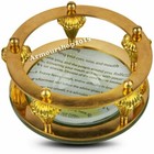 Vintage Style Desk Brass Magnifier Nautical Study Magnifying Glass Table Decor