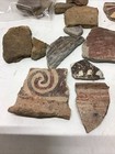 39 Pottery Shards prehistoric Native American Southwest Ancestral Pueblo