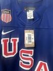 Nike Mens Usa Hockey Authentic Stitched Zach Hughes Jersey Size Small Nwt Rare