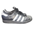 Adidas Mens Superstar Eg4959 Black   White   Gold Casual Shoes Sneakers Size 8