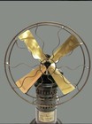 Fan Vintage Steam Engine East India Company Decorative   Working Fan Metal