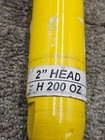 Oztec H 200 Oz  2  Head X 14  Steel Concrete Vibrator Head  Yellow Heavy Duty