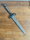 Double-edged Dagger Metal Handle Made In Spain    toledo    Vintage