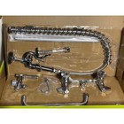 New Equip 8  Wall-mount With Add On Faucet 12  Swing Nozzle Pre-rinse 5pr-8w12