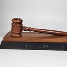 Walnut Wood Gavel With Stand Legal Judge Auctioneer 10 