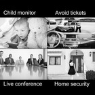 Smart Mini Wifi Camera Wireless Home Security 1080p Hd Night Vision Cam Battery