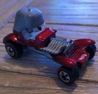 Hot Wheels Redline Red Baron Vintage Series White Interior Replica Made In China