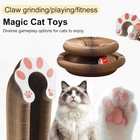 Kitty Curlz Cat Toy kitty Curlz Cat Scratching Board magic Organ Cat Scratching