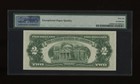 Dbr 1928-g  2 Legal Fr  1508 Ea Block Gem Pmg 66 Epq Serial E26655308a