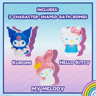 Hello Kitty And Friends Bath Bombs For Kids  Fun Bright Rainbow Colors  Berry Sc