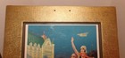 Vintage 1932 Art Deco Sexy Flapper Girls Car Airplane Pin-up Calendar 15x21