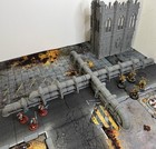 Gothic sci-fi Industrial Pipes Set B   Terrain Scenery Tabletop warhammer 40k