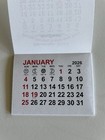 2026 Self Stick 13 Month Small Calendar Pad-tear Off Pages