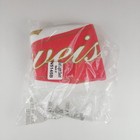 Budweiser Golf Towel Nos Sealed Red White Gold Beer Promo Collectible