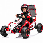 24v Kids Electric Drift Go Kart Ride On Car Dual 200 Motors 5mph Ages 6   12 Red
