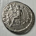 Ancient Silver Coin Roman Empire Ar Denarius Julia Domna 193-217 Ad  Excellent