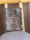 Refined Leather Journal Brown Pentacle Diary  Book 600 Pages Handmade