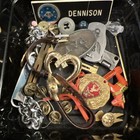 Vintage Junk Drawer Lot Random Items Odd Finds Watch Military Knick Knacks