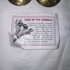2 Pair Finger Cymbals Belly Dancing Performance Finger Copper Musical Instrument