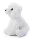 The Petting Zoo Polar Bear Stuffed Animal Plushie  Gifts For 6 In  White 