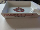 Vintage German Franziskaner Munich  Ashtray - Made In West Germany Us Zone  532