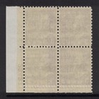 Scott 807- Mnh Plate Block- 3c Thomas Jefferson- Prexie Series  1938- Mint