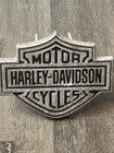 Harley Davidson Bar   Shield Brushed  Hitch Plug 2  