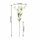 2 Bushes 33  Long Stem Silk Artificial Poppy Flower Sprays Party Decorations