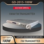 100w Professional Fm Transmitter Radio Station Broadcast Equipment