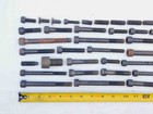 69pc Lot Of Assorted Mechanical Socket Head Cap Screws   Bolts Of Various Sizes