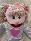 25  Kimmie  Pink Girl  Full Body  Ventriloquist Style Silly Puppet New
