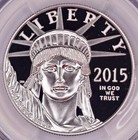 2015-w  100 1 Oz American Platinum Eagle Proof Pcgs Pr69 Dcam First Strike