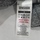 Gymshark Women s Biker Shorts Gray High Waist Elastic Stretch Blended Fabric