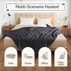 Electric Heated Blanket Queen Size 84 x90  - Dual-sided With Microplush   She   
