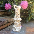 Homestyles 16 In  Large Sexy Mermaid Sitting On Coastal Rock Beach Nautical G   