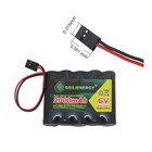 2pcs 6v 2000mah Rx Nimh Battery Hitec Connector For Hitec Futaba Jr Geilienergy