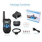 Dog Shock Training Collar Rechargeable Remote Control Waterproof Ip67 330 Yards