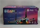Melo Beam 3 Wheel Kick Scooter With Light Up Wheels - Black See Details