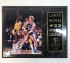 Photo File Nba Licensed Larry Bird  33 Boston Celtics Official Sports Plaque