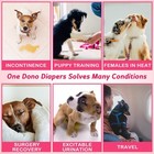 Disposable Pet Diapers For Female Dogs Super Absorbent Soft Heating And Pee
