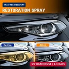 Headlight Restorer Spray Removes Oxidation Yellowing Restores Clear Lenses 6oz