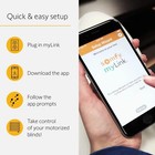 Somfy Mylink Rts  Control Motorized Blinds  Shades  Curtains  With Alexa   Wifi